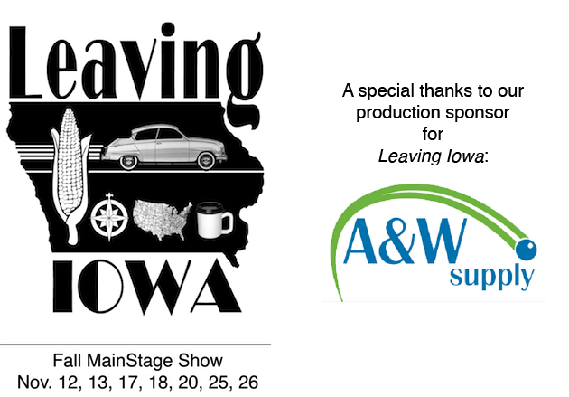 Knoxville WordPlayers Leaving Iowa Logo Knoxville WordPlayers Leaving Iowa Logo